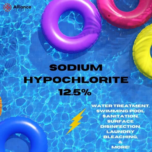 Miniatura 2 de Solución de hipoclorito de sodio 12.5% - Cubo de 5 galones - Alta pureza para limpieza de piscinas, tratamiento de agua y más aplicaciones versátiles