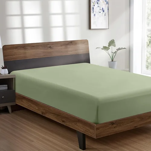 Miniatura 30 de FreshCulture Sábana Bajera Ajustable Tamaño King Solamente - Sábana Bajera de Calidad Hotelera Tamaño King - Ultra Suave y Transpirable - Microfibra
