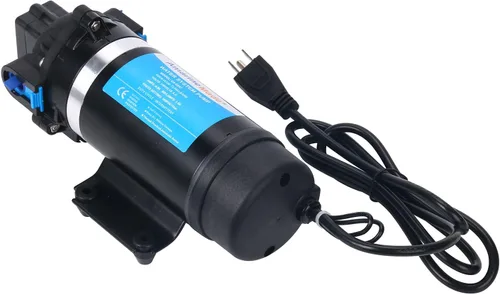 Miniatura 3 de Amarine Made AC 110V Bomba de presión de agua autocebante, bomba de lavado de agua dulce 160PSI/11bar 7LPM AMPS: 0.8A MAX.AMPS: 1.5A bomba