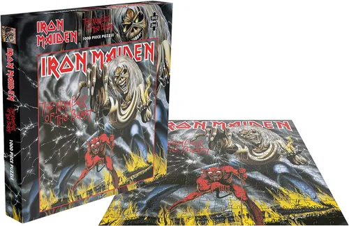Miniatura 3 de Iron Maiden Número de la Bestia (rompecabezas de 1000 piezas)