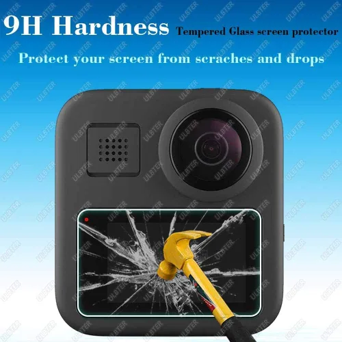 Miniatura 5 de ULBTER Protector de pantalla para cámara GoPro MAX/Max 2025 360 [no para Max 2] + cubierta de tapa de lente [2 + 3 paquetes], protector de vidrio