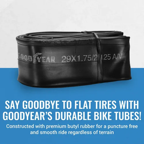 Miniatura 3 de Tubo de Bicicleta Goodyear con Goma de Butilo - Tubos de Bicicleta Confiables para Ciclismo Premium