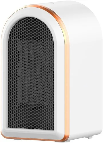 Calentador de Espacio Eléctrico, Calentadores de Espacio Portátiles de Bajo Consumo para Uso en Interiores, Ventilador de Calentador Portátil de Dos