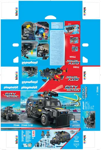 Miniatura 9 de Playmobil Unidad táctica - Vehículo todo terreno