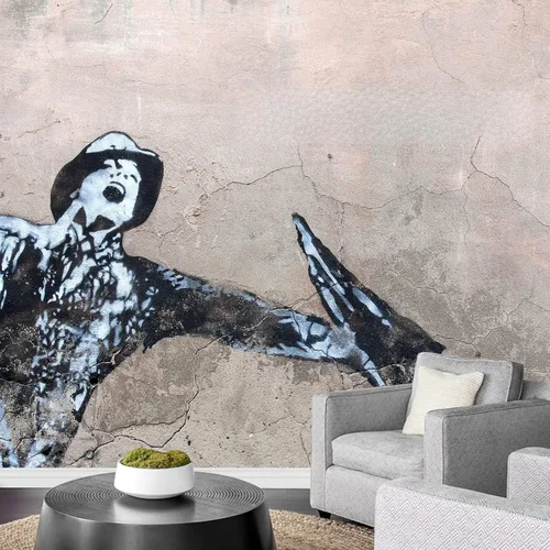 Miniatura 11 de wall26 - Patrón urbano de graffiti vectorial - Decoración de pared de arte en lienzo - 100x144 pulgadas Obra de arte - Ca96