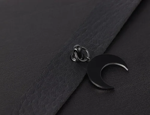 Miniatura 2 de HEXALOVA Gargantilla negra gótica gargantilla de piel sintética collares de cruz para mujeres y niñas joyería punk emo para hombres collares