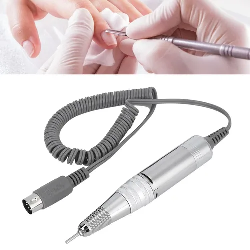 Miniatura 3 de 35000RPM - Taladro de uñas eléctrico con conector de 5 pines, mango de taladro de uñas, conector de pieza de mano para manicura y pedicura