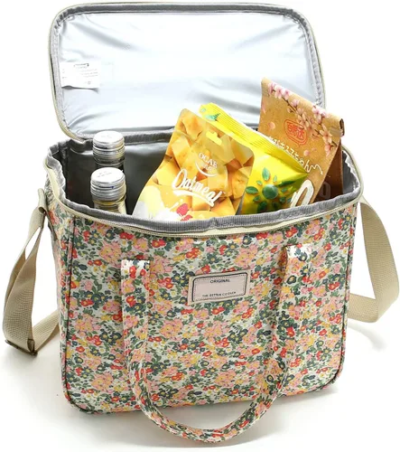 Miniatura 5 de Nanxson Bolsas de almuerzo reutilizables, aisladas, a prueba de fugas, enfriadoras para adultos, hombres y mujeres, para el trabajo, viajes, picnic