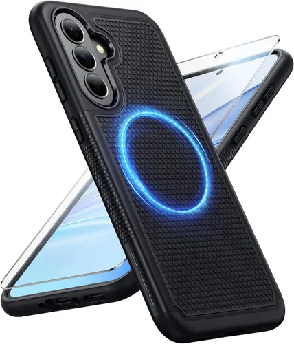 Miniatura 92 de FNTCASE Funda para teléfono Galaxy A14-5G: protección contra caídas de grado militar Samsung A14 5G, probada contra caídas de 14 pies, protector