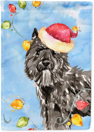 Miniatura 71 de Caroline's Treasures CK2484GF - Bandera decorativa para jardín de Alaskan Malamute con luces de Navidad, bandera decorativa para patio exterior