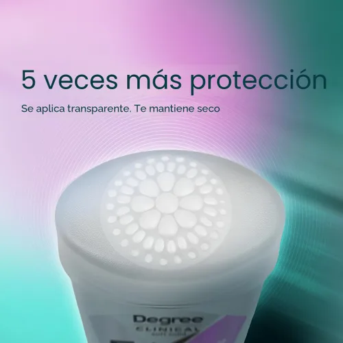 Miniatura 6 de Degree desodorante y antitranspirante con protección clínica, para ducha de 1.7 oz, 1.7 onza