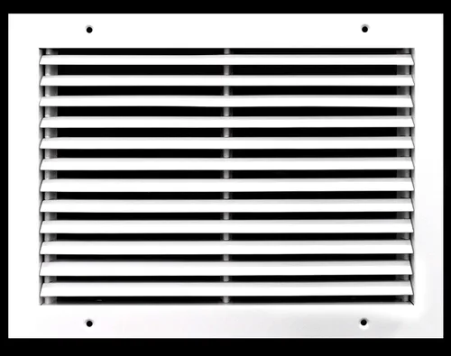 Miniatura 7 de HVAC Premium Rejilla de retorno de barra fija de 12 x 6 pulgadas - Estructura de acero - Aspecto elegante y acabado resistente