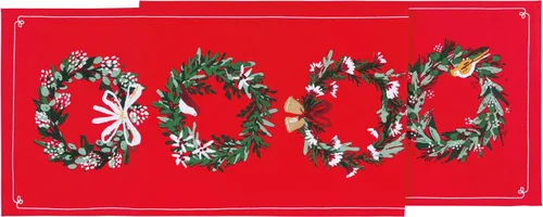 Miniatura 9 de Now Designs Camino de mesa navideño Amaryllis - Decoración festiva