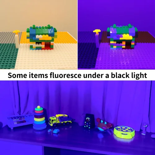 Miniatura 6 de Batería recargable de luz negra - Pequeña barra de luz negra portátil 395nm
