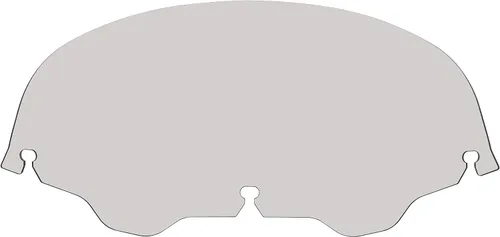 Miniatura 4 de Memphis Shades MEP8101 Parabrisas Negro (Reemplazo Para Baggers 5" Hd 96-13 Flht)