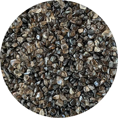Miniatura 65 de GAF TREASURES Chips de piedras preciosas de jade semi nefrita natural, de 0.5 libras, mini cristales triturados, chips de cristal sin perforar