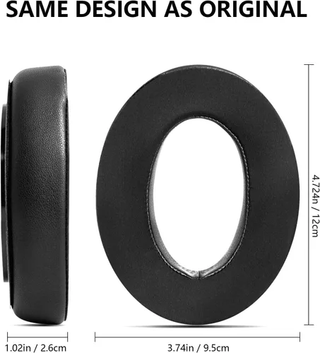 Miniatura 3 de GVOEARS - Almohadillas de gel refrescante de repuesto para auriculares Sennheiser HD650 / HD660 S / HD600 / HD6XX / HD58X / HD580 / HD565 / HD545