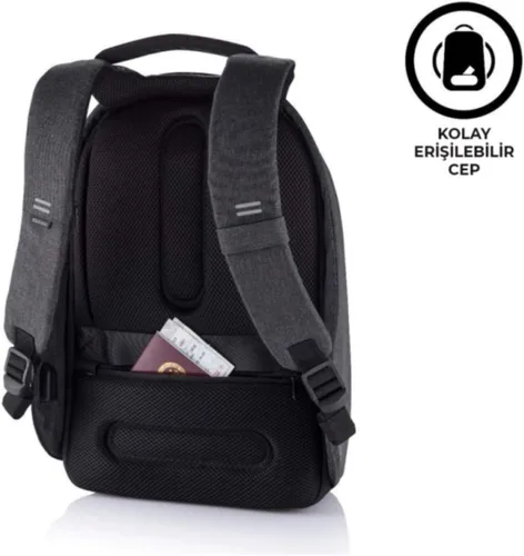 Miniatura 7 de XDDesign BOBBY HERO - Mochila antirrobo para computadora portátil, mochila de viaje aprobada para hombres y mujeres, Negro -, X-Grande, Mochila