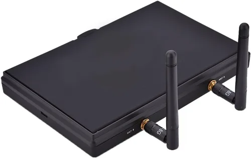 Miniatura 7 de FPV Monitor Dual Receptor 5.8GHz 40Channels 7Inch LCD Monitor/Pantalla Receptor Monitor para FPV Drone Quadcopter con Receptor Inalámbrico 140/120