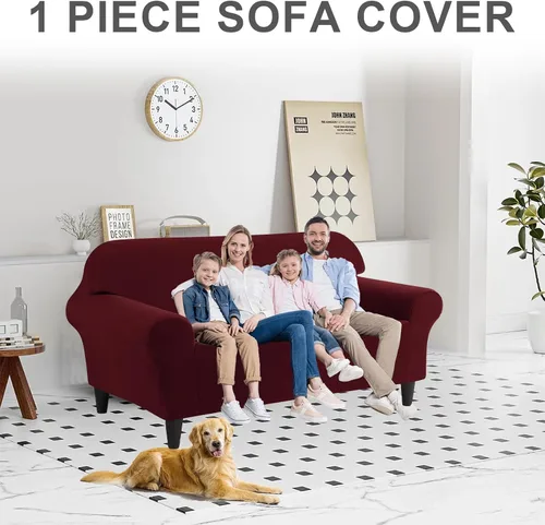 Miniatura 309 de Funda para Sofá de Terciopelo, Fundas Elásticas para Sofá para Funda Principal Separada/Respaldos y Cojines de Asiento, Funda para Sofá, para Fundas