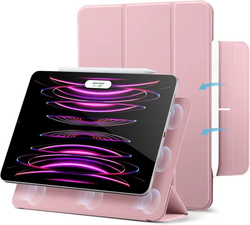 Miniatura 11 de ESR Funda para iPad Pro de 11 pulgadas, iPad Pro 11 Funda Folio (2022/2021/2020, 4ª/3ª/2ª generación), conexión magnética conveniente, soporte de 2