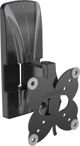 Miniatura 5 de Slimstyle Plus 100 ST Meliconi TV Soporte de pared también adecuado para placas de yeso con inclinación y giro para televisores de 14 pulgadas a 32