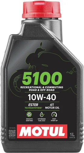 Miniatura 8 de Motul 5100-Ester 15w50 mezcla sintética, 1 galón. 15W x 50L