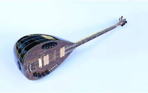 Miniatura 4 de Electro eléctrico turco del cuello largo Saz Baglama con el ecualizador/Dest EQ2