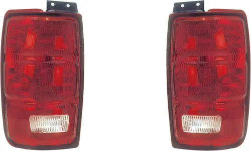 Miniatura 8 de Repuesto para Ford Expedition 1997-2002 Eddie Bauer, cumple con XLT DOT/SAE, montaje de luz trasera halógena, lado izquierdo/conductor, F75Z 13405