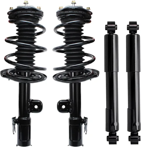 Miniatura 34 de Detroit Axle - Amortiguadores de puntales para Nissan Sentra 2007-2012 [Base S SL SR] Puntales delanteros completos con amortiguadores traseros