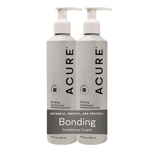Miniatura 8 de Acure Acondicionador Bonding - Acondicionador de humedad profunda para mujeres y hombres con cabello seco, dañado, fino, seco, dañado, teñido