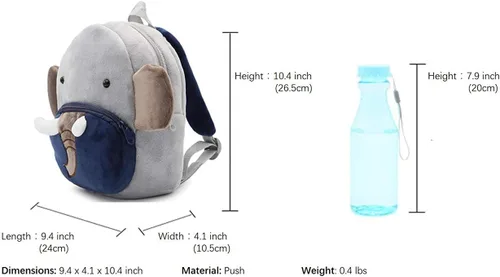 Miniatura 5 de Zoo - Mochilas de peluche para niños y niñas