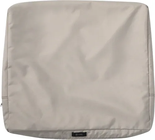 Miniatura 14 de Classic Accessories Ravenna - Funda de cojín de respaldo de patio resistente al agua, 25 x 22 x 4 pulgadas, color espresso