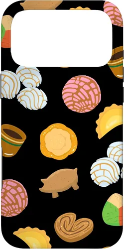 Miniatura 21 de Conchas Pan Dulce Pattern Black Phone Case Latina Gift Case Case for iPhone 17
