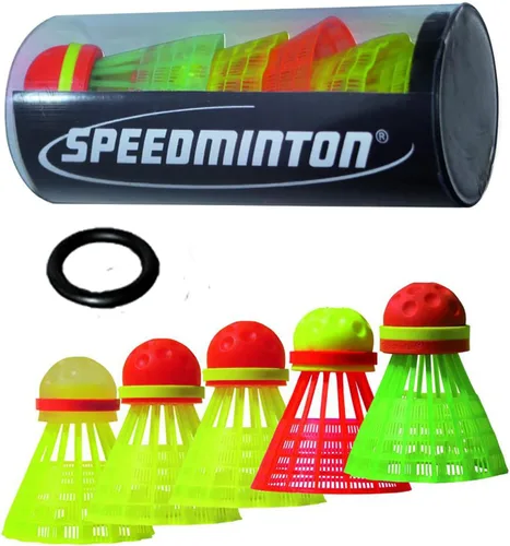 Miniatura 4 de SpeedmintonSpeedminton Junior Set - Original Speed Badminton/crossminton Children's Set Includes 2 Kids Rackets, 2 Fun Speeder and Bag.