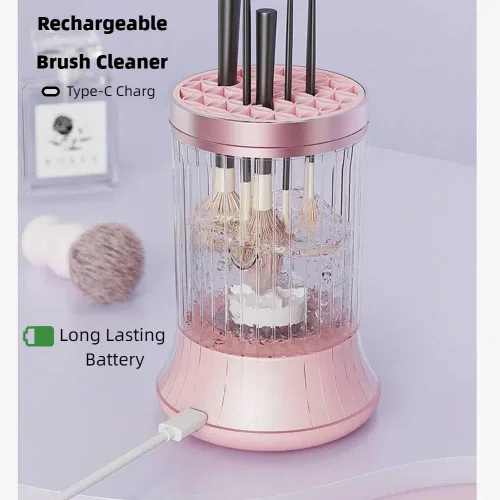 Miniatura 4 de Limpiador de pinceles eléctrico inalámbrico, taza de enjuague, enjuague de pinceles para pintar, enjuague de limpieza de pinceles para acrílico