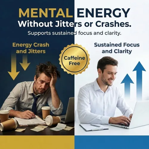 Miniatura 2 de NuClarity - Suplemento Premium para la Función Cerebral Natural - #1 Focus, Energy, Memory Booster - Salud Mental, Claridad y Apoyo Cognitivo