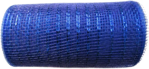Miniatura 5 de YYCRAFT cinta metálica de malla de poliéster para decoración y manualidades, 10 yardas Rosa