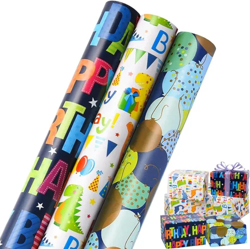 Miniatura 14 de Viadom Papel de regalo negro mate, papel de brillo perlado de color sólido, papel de regalo perfecto para bodas, día de San Valentín, cumpleaños