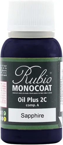 Miniatura 85 de Rubio Monocoat Muestra de Acabado de Aceite para Madera - Puro Aceite Plus Parte A Aceite de Linaza de Secado Rápido y Ecológico para Uso Pure