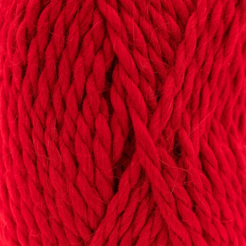 Miniatura 6 de (3 madejas pequeñas y hermosas) Mezcla de hilo de alpaca Umayo [165 yardas en total] Rojo, #5 voluminoso