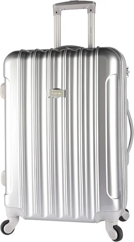 Miniatura 9 de Kensie Alma - Equipaje rígido con ruedas giratorias para mujer, Plateado), KN-67903-SV