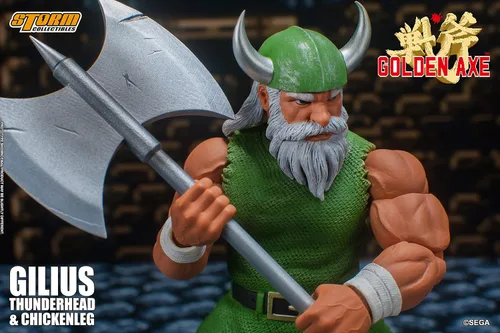 Miniatura 4 de Storm Collectibles Storm COLL Hacha dorada GILIUS Thunderhead & Chicken L 1/12 AF