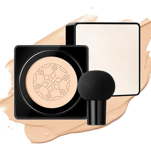 Air Cushion CC Cream – Base de maquillaje de larga duración para maquillaje facial, corrector autoajustable de cobertura completa hidratante para un