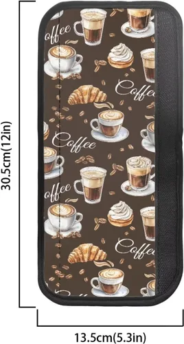 Miniatura 7 de Juego de 4 fundas protectoras de repuesto para manija de puerta de refrigerador con temática de té de la tarde para microondas, horno, refrigerador