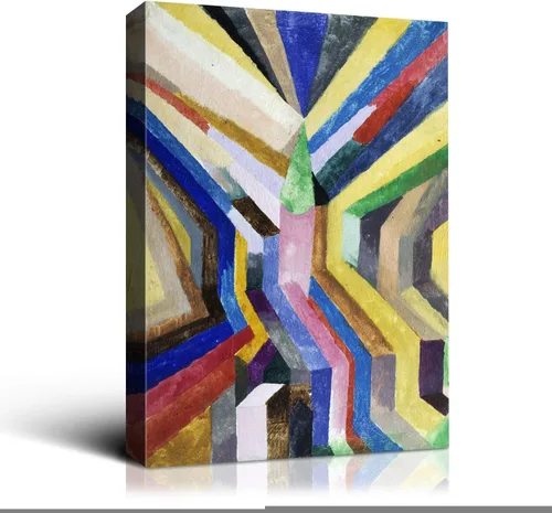 Miniatura 36 de Denzoer - Lienzo decorativo para pared, pintura abstracta, decoración de pared, pintura contemporánea con envoltura de galería, ilustraciones