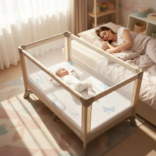 Miniatura 2 de Pack and Play - Colchón de espuma viscoelástica suave y firme de 38 x 26 x 3 pulgadas, colchón de espuma viscoelástica de 3 pulgadas de grosor