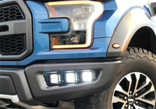 Miniatura 2 de Kit de luces antiniebla LED rígidas todoterreno para F150 Raptor 2017-2020