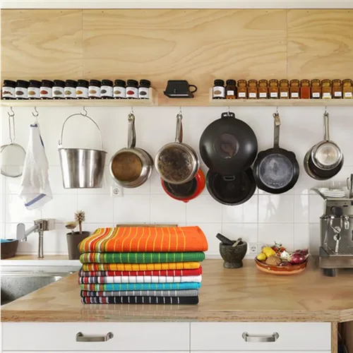 Miniatura 422 de Urban Villa Toallas de cocina 100% algodón para cocina (juego de 6) 20"x30" toallas de cocina altamente absorbentes, juego de ropa de cocina