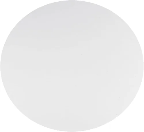 Miniatura 2 de HEALLILY Tablero redondo de dibujo de lienzo de 9.84 pulgadas, panel de lienzo de alta calidad para pintura al óleo, acrílico y témpera, bloc